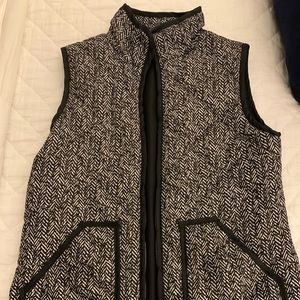 Herringbone Puffer Vest